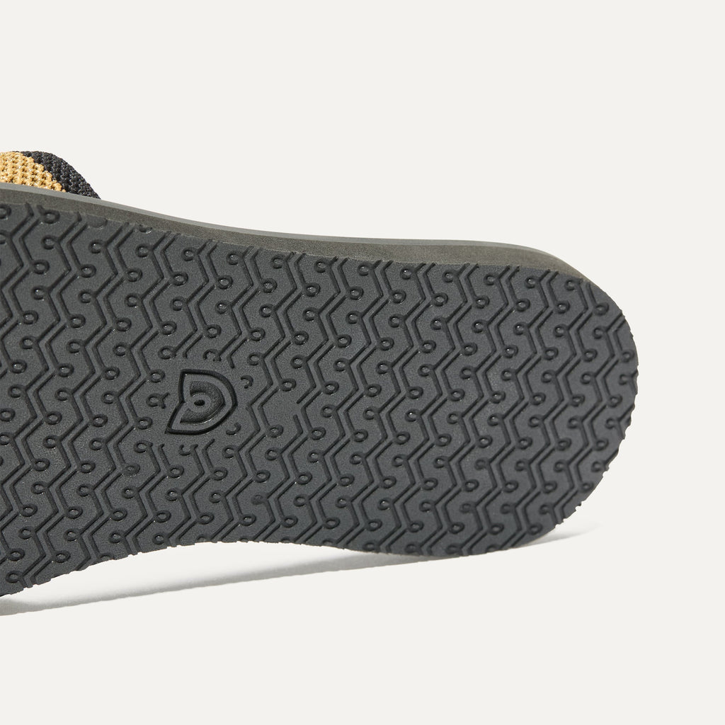 The Slide Sandal - Gilded Crochet