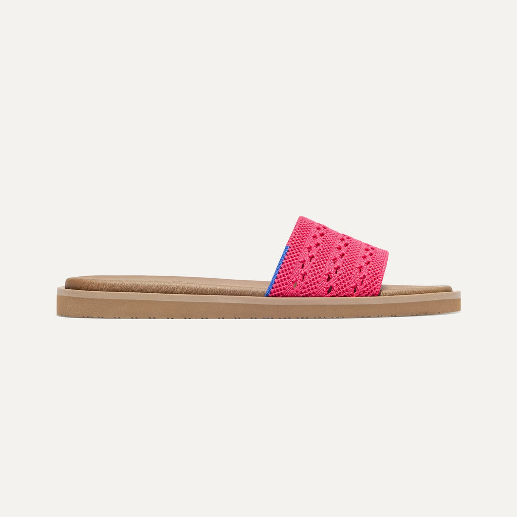 The Slide Sandal - Rouge Crochet