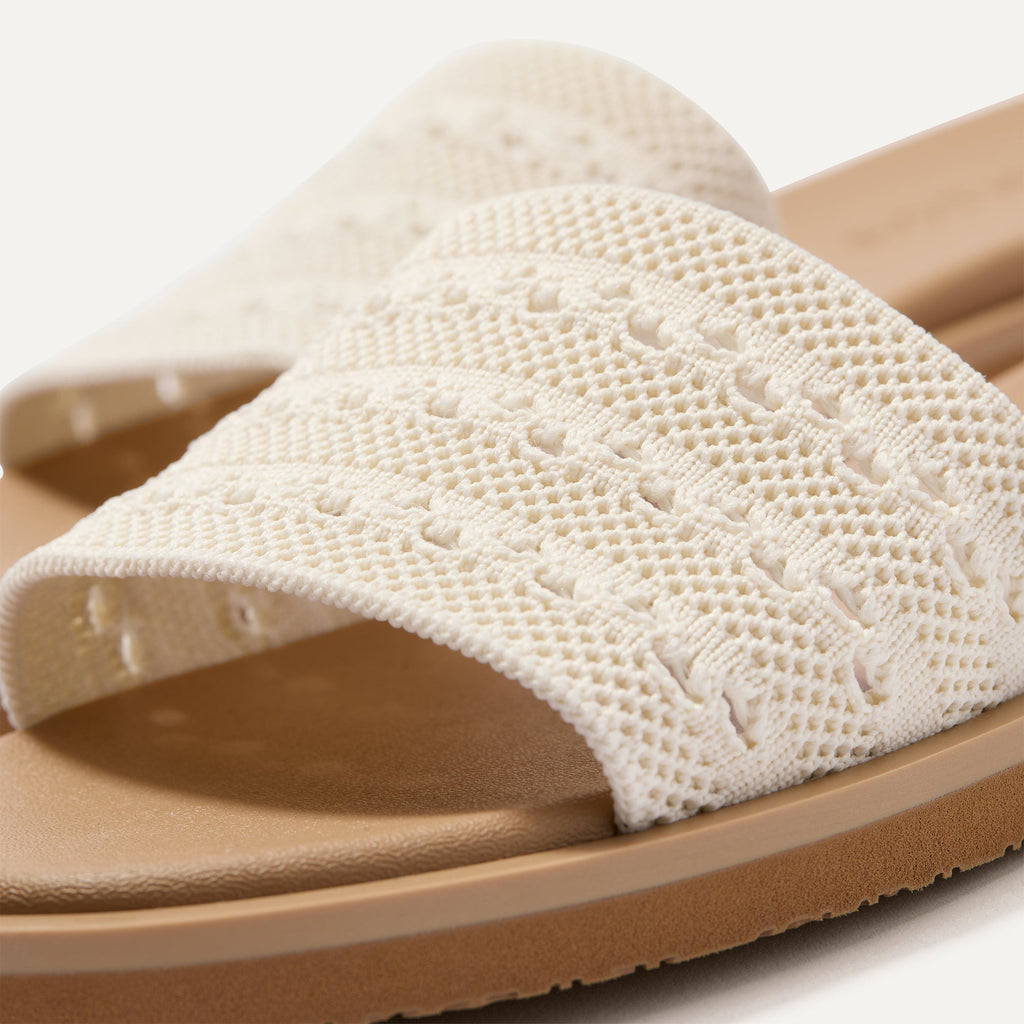 The Slide Sandal - Sandy Crochet