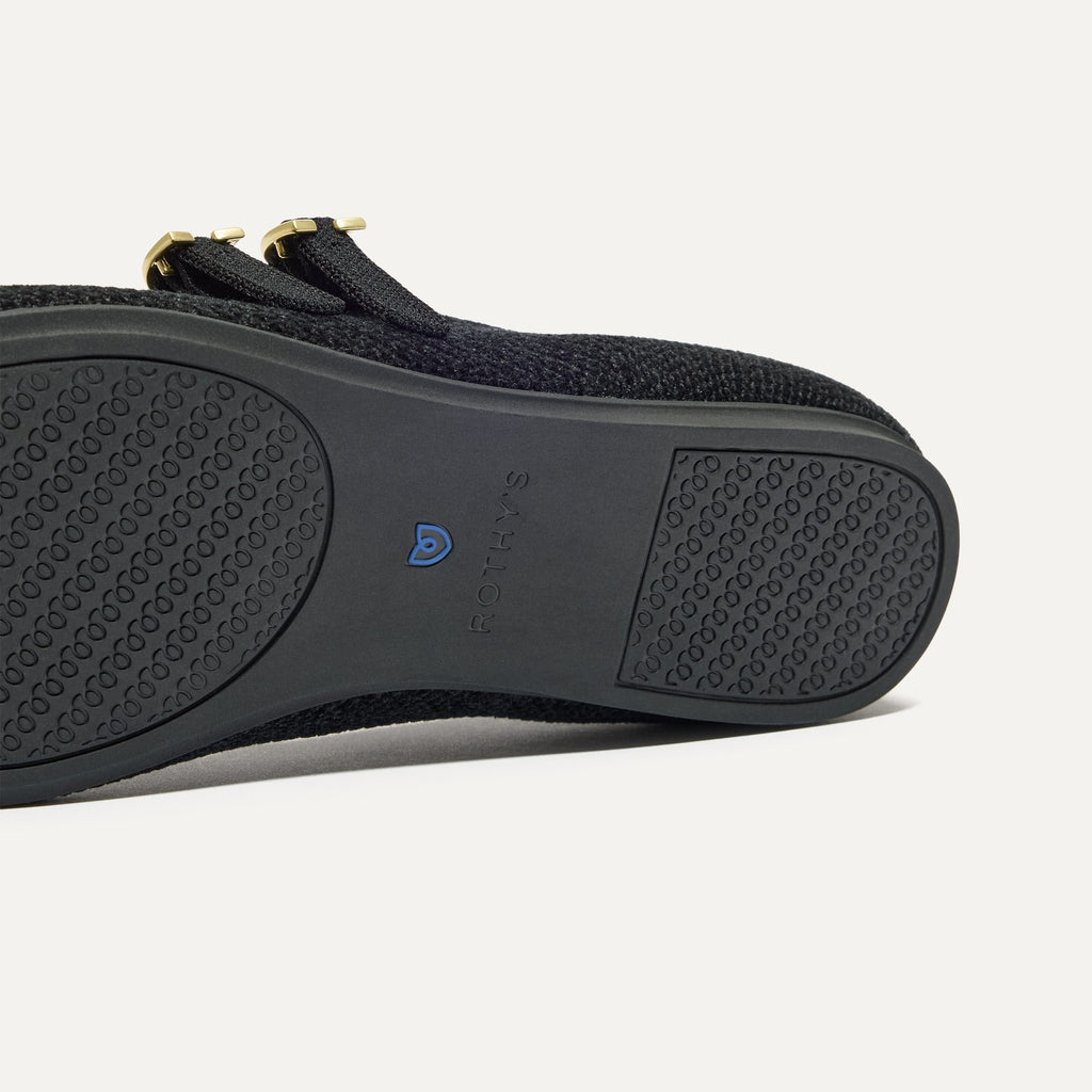 The ReVelvet™ Double Buckle Mary Jane - ReVelvet™ Black