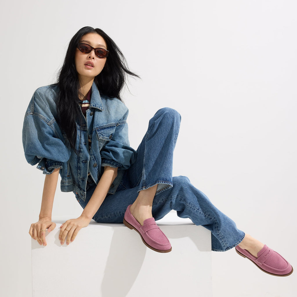 The ReVelvet™ Penny Loafer - ReVelvet™ Lilac