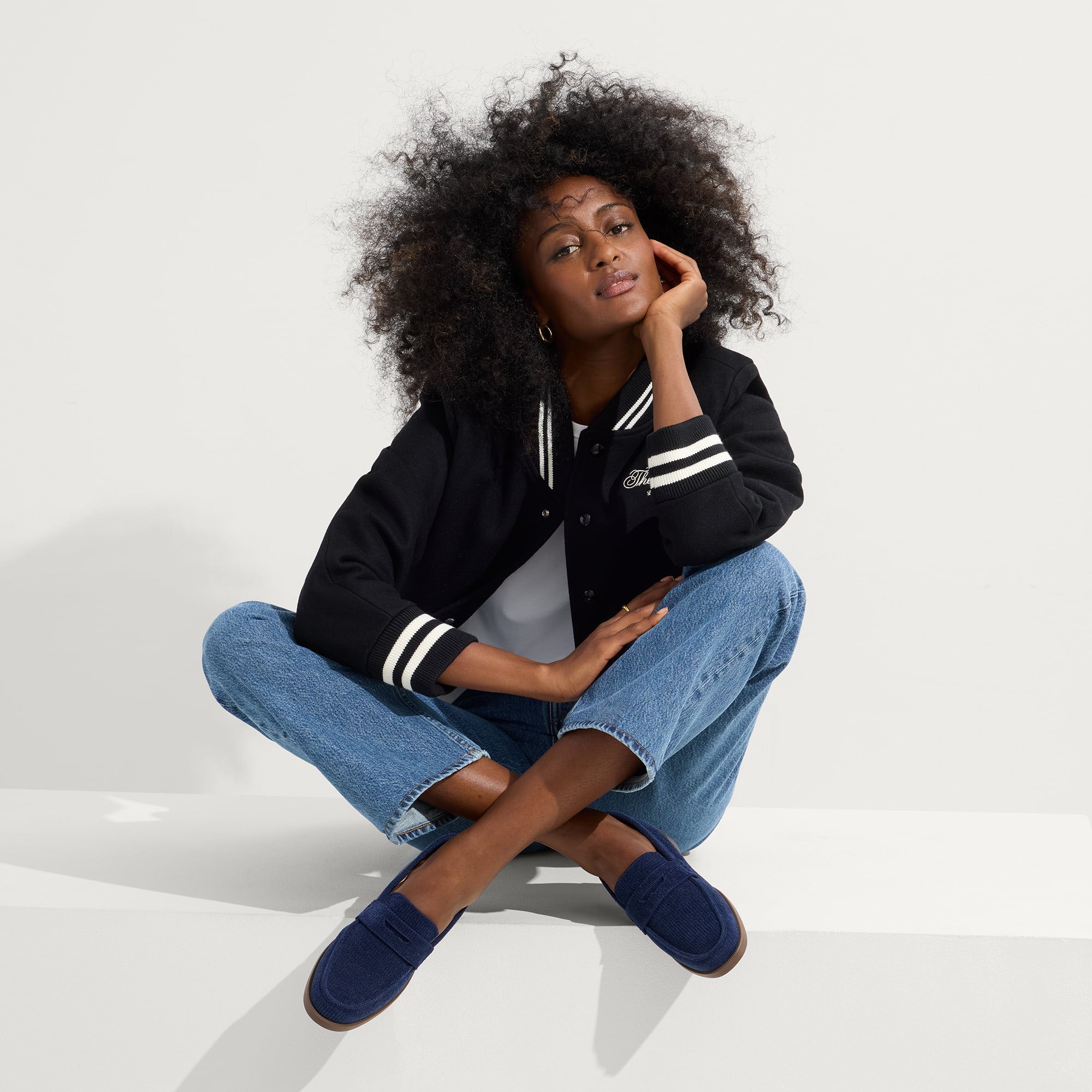 The ReVelvet™ Penny Loafer - ReVelvet™ Navy