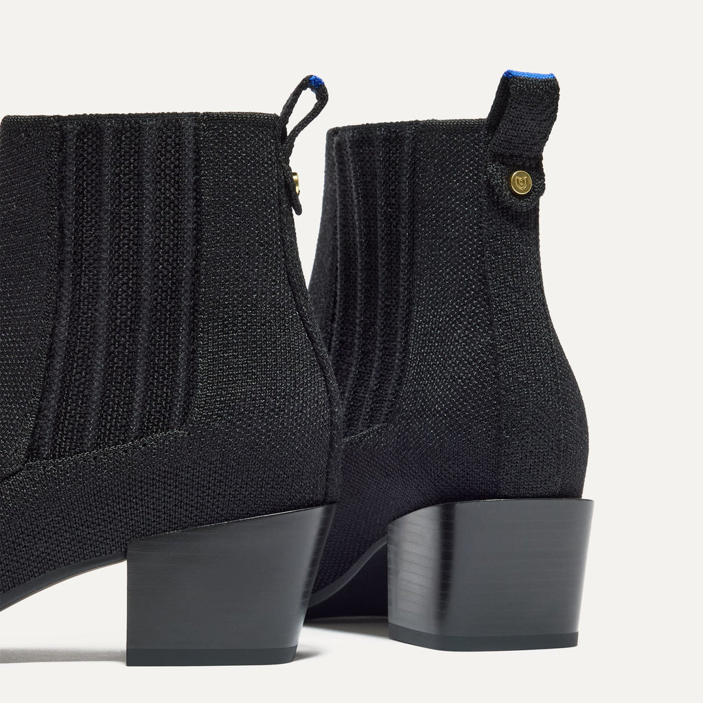 The Western Bootie - Black