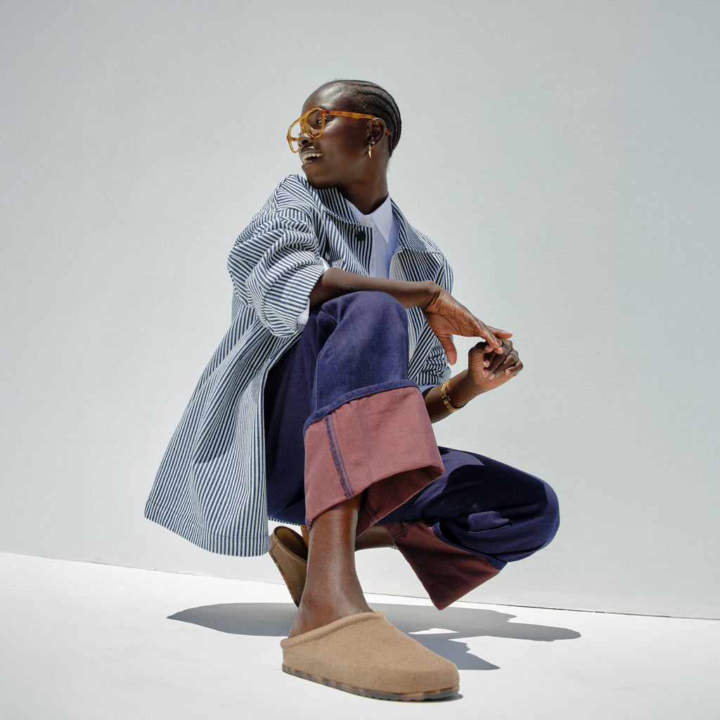 The ReVelvet™ Casual Clog - ReVelvet™ Portobello