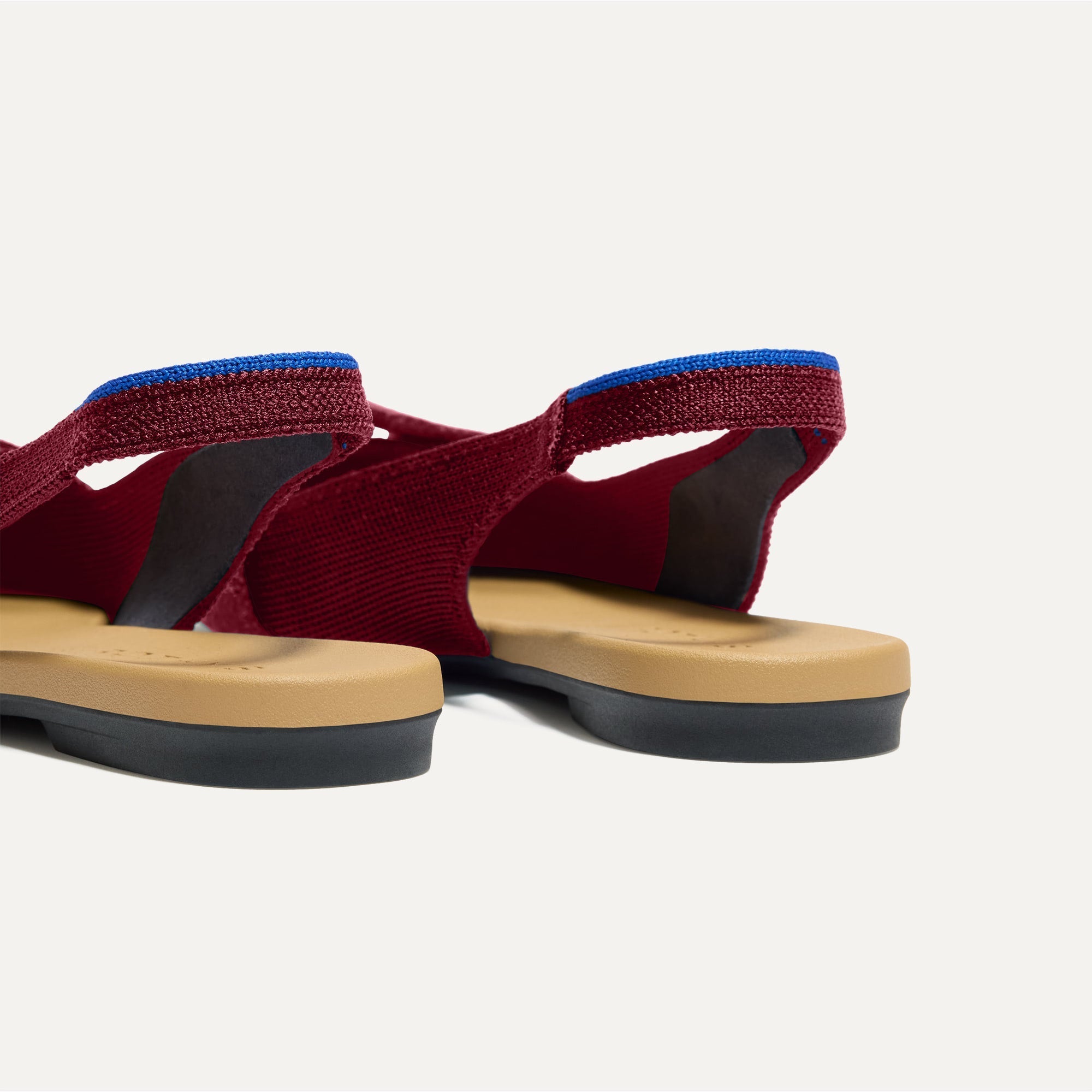 The Twist Point Slingback - Cabernet